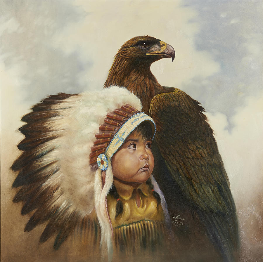 Eagle Painting - Golden Eagles by Gregory Perillo