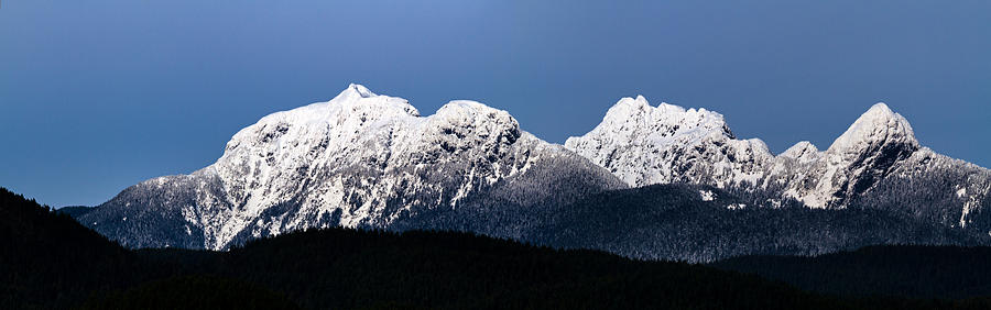 Golden Ears Panorama Photograph by Michael Russell