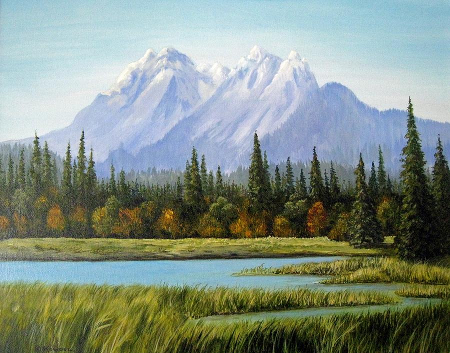 Golden Ears Park Painting by Ruth Kowbel - Fine Art America