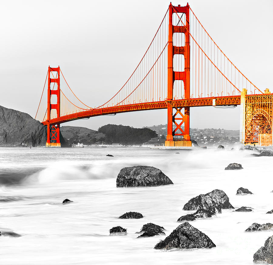 Golden Gate - San Francisco - California USA Photograph by Luciano Mortula