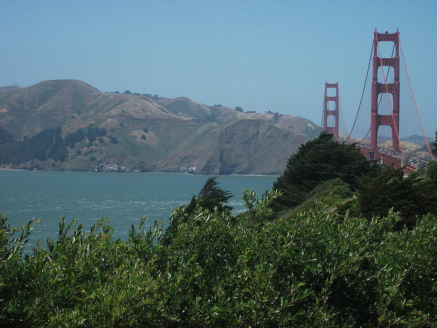 Golden Gate Bridge Photograph - Golden Gate Bay by Joshua Sunday