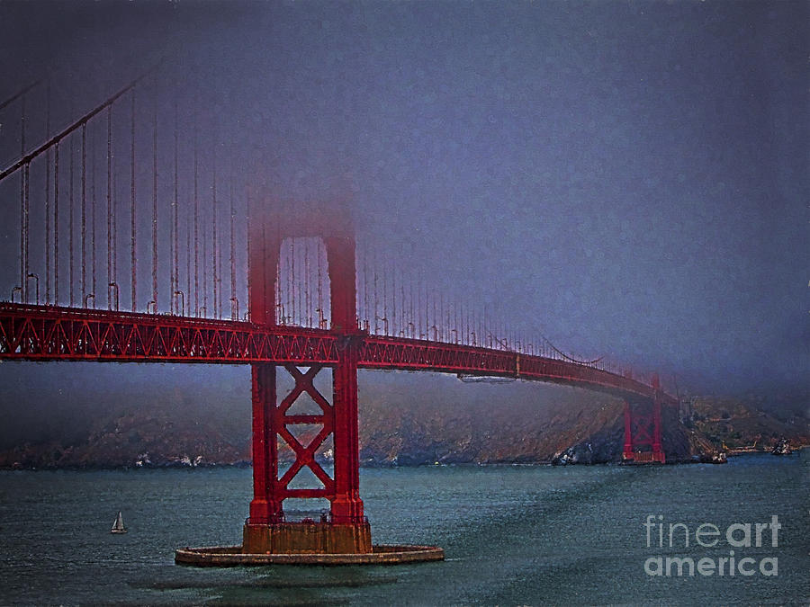 Golden Gate Bridge  ... Photograph by Chuck Caramella