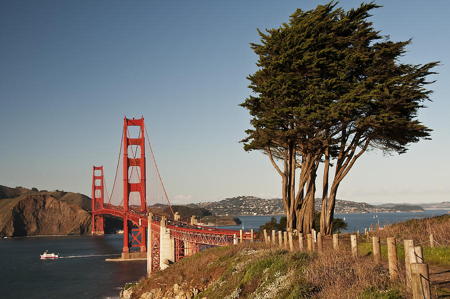Golden Gate Bridge 1 Photograph by Lee Kirchhevel