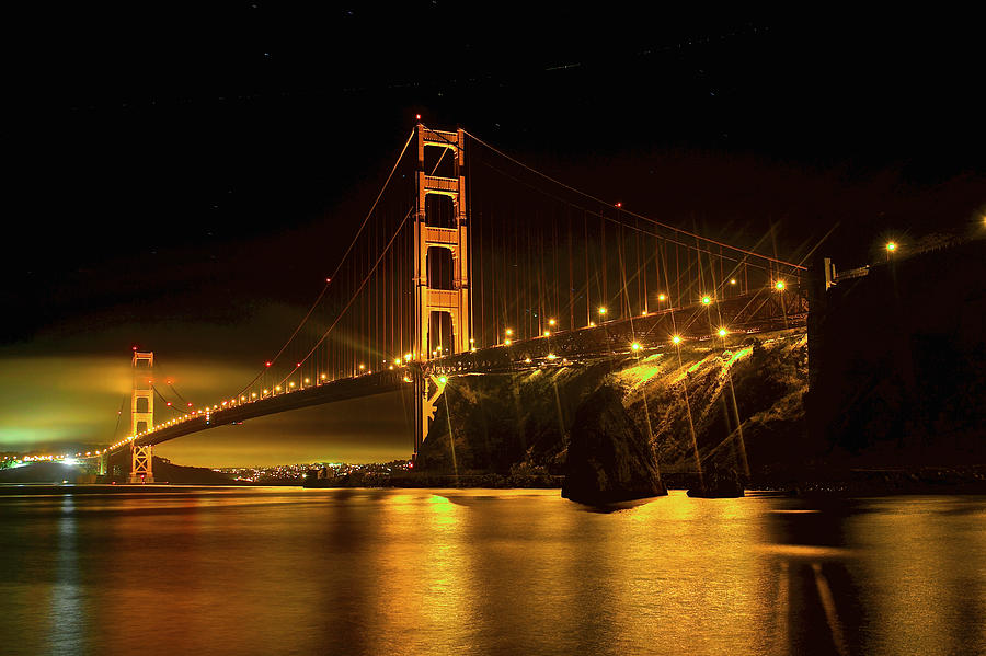 Golden Gate Bridge 1 Photograph by SC Heffner