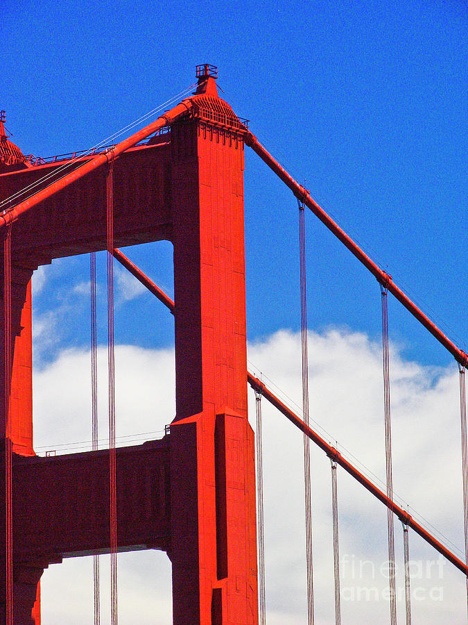 Golden Gate Bridge 2 Photograph by David Doucot