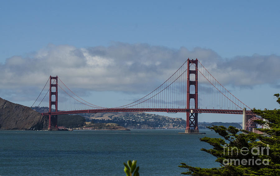 California-Golden Gate Bridge 2 Photograph by Judy Wolinsky