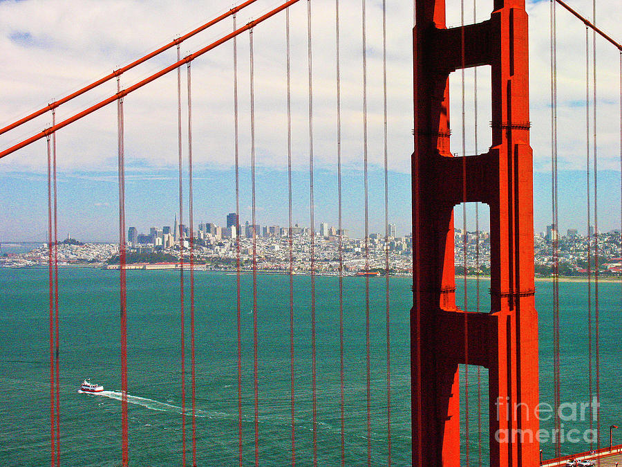Golden Gate Bridge 3 Photograph by David Doucot