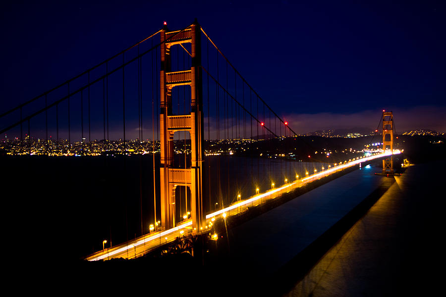 Golden Gate Bridge and San Francisco  Photograph by John McGraw