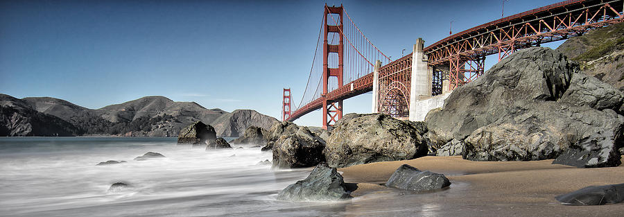 Golden Gate Bridge Photograph by Chad Tracy