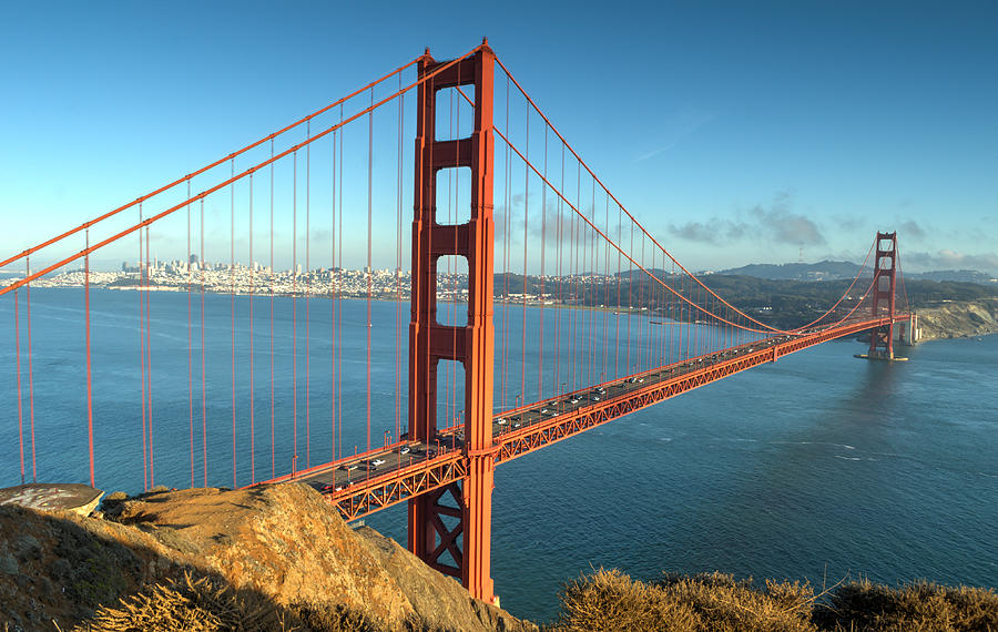 Golden Gate Bridge Photograph by David Hart