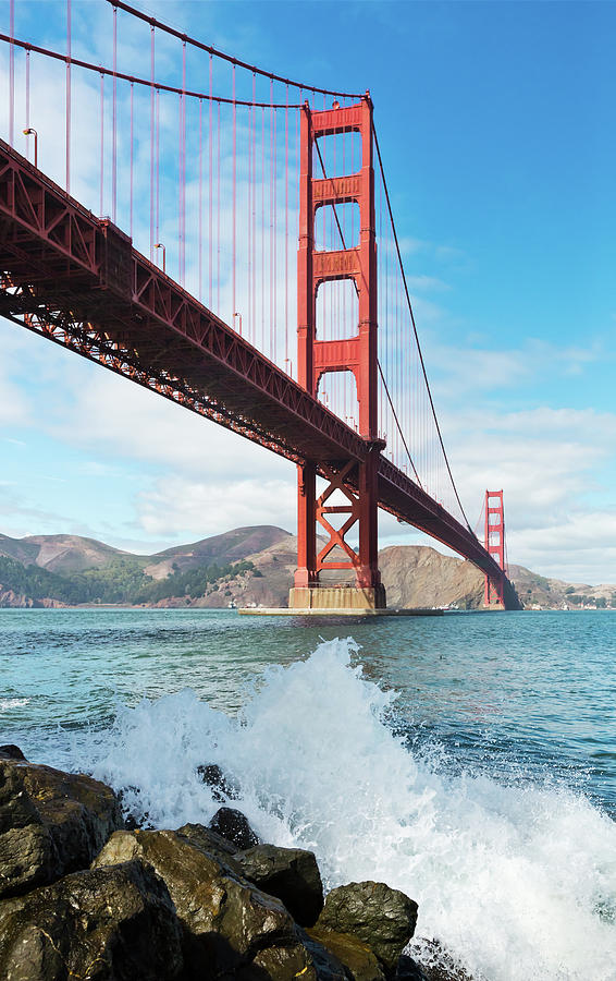 Golden Gate Bridge Photograph by David Papazian