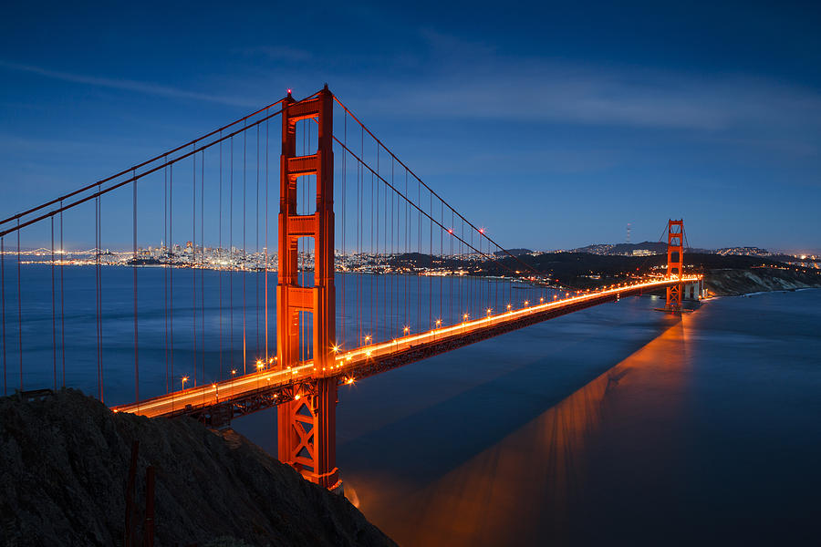 Golden Gate Bridge Photograph by Dominik Wigger - Fine Art America