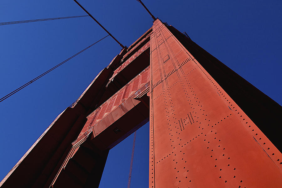 Golden Gate Bridge dramatic view Photograph by Garry Gay