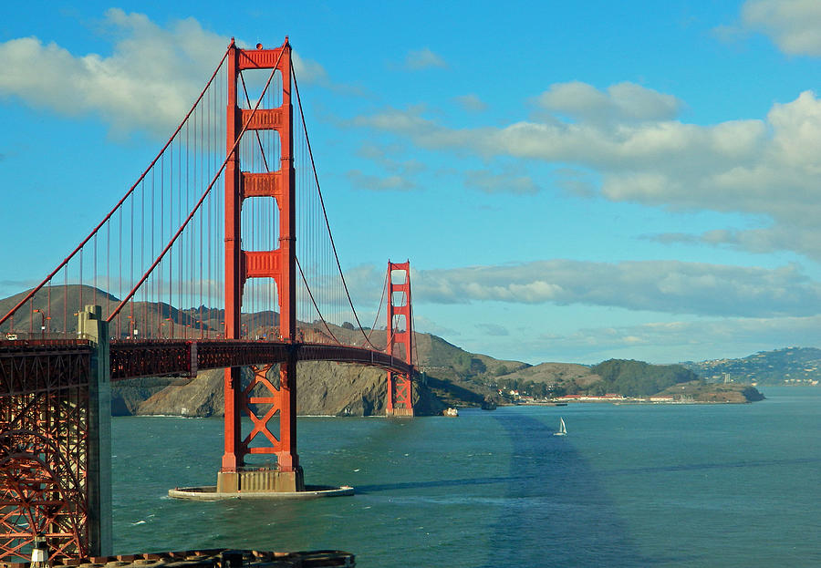 Bridge Photograph - Golden Gate Bridge by Emmy Marie Vickers