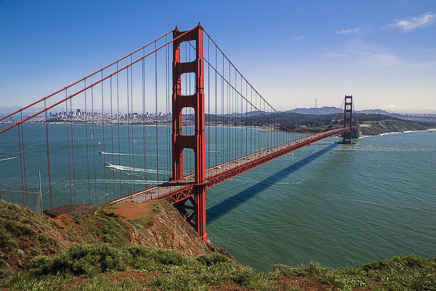 San Francisco Photograph - Golden Gate Bridge by Garry Gay