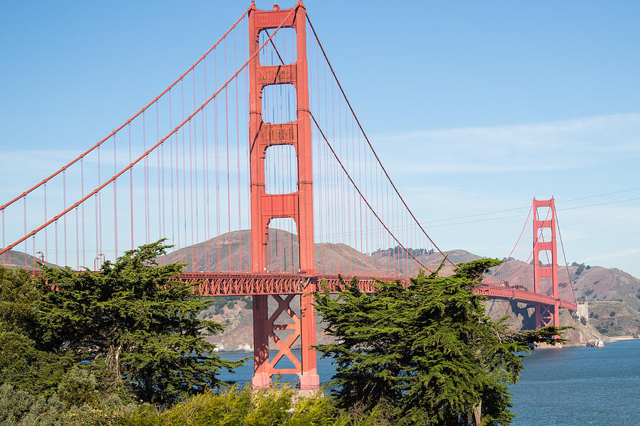 Golden Gate Bridge in San Francisco Photograph by Natural Focal Point Photography
