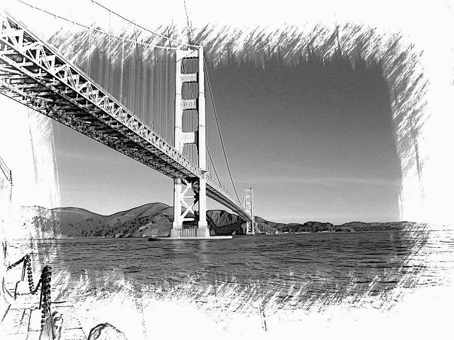 Golden Gate Bridge Photograph by Kathy Churchman