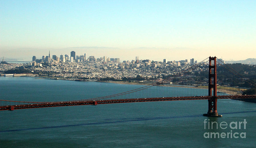 Golden Gate Bridge Photograph - Golden Gate Bridge by Linda Woods