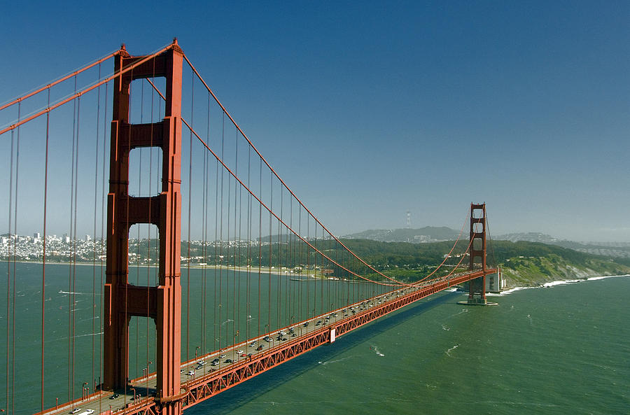 Golden Gate Bridge Photograph by Mark Newman
