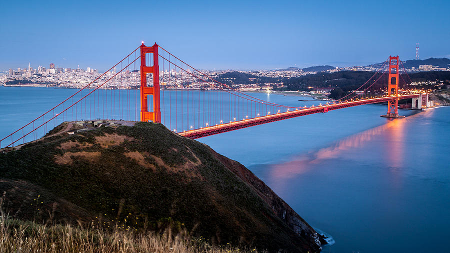 Golden Gate Bridge Photograph by Mihai Andritoiu