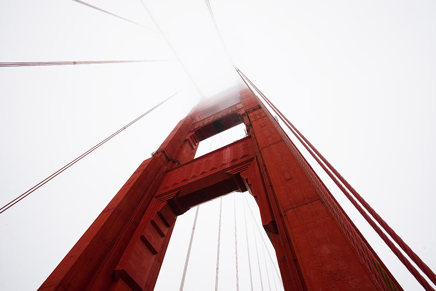 Golden Gate Bridge Photograph by Mos-photography