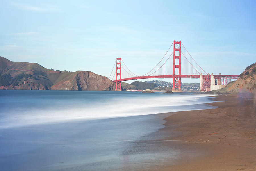 Golden Gate Bridge Photograph by Mozcann