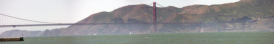 Golden Gate Bridge Panorama Photograph by Josh Bryant