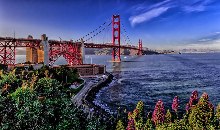 Golden Gate Bridge Photograph by Ron Pate
