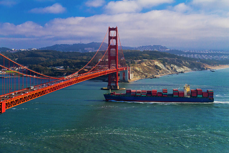 Golden Gate Bridge San Francisco, Ca Photograph by David H. Carriere