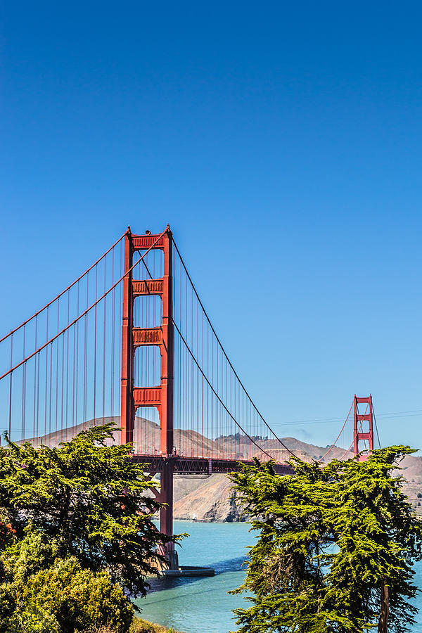 Architecture Photograph - Golden Gate Bridge San Francisco by Carlos Cano