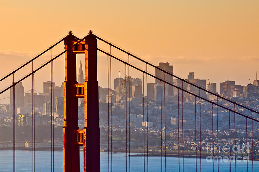 Golden Gate Bridge San Francisco Photograph by Konstantin Kalishko ...