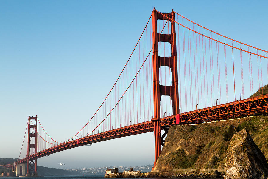 Golden Gate Bridge Photograph - Golden Gate Bridge Sunrise 2 by John Daly