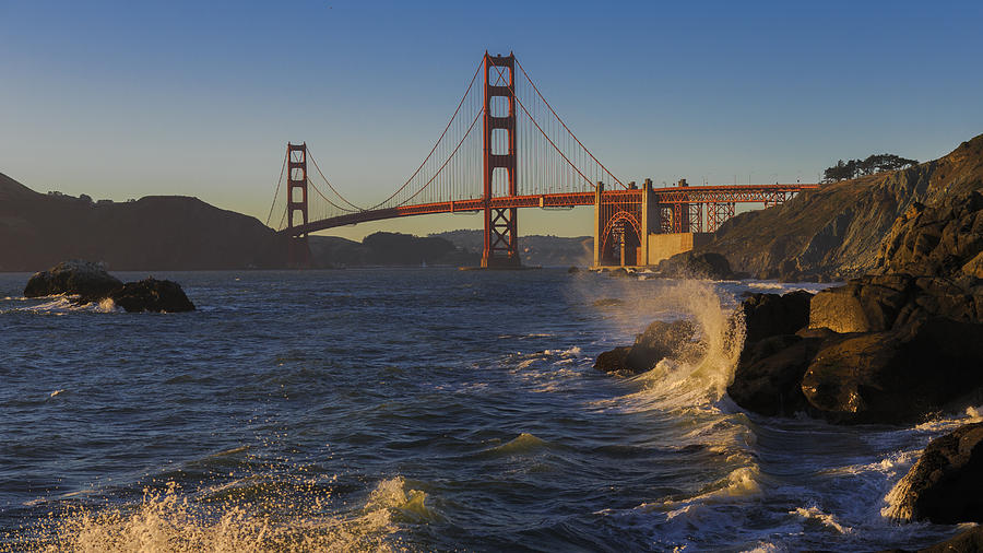 Golden Gate Bridge Sunset Study 2 Photograph by Scott Campbell