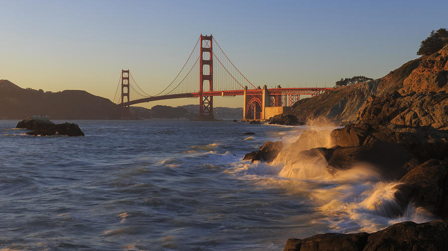 Golden Gate Bridge Sunset Study 3 Photograph by Scott Campbell