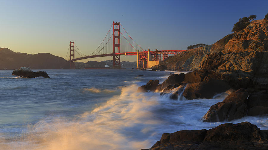 Golden Gate Bridge Sunset Study 4 Photograph by Scott Campbell
