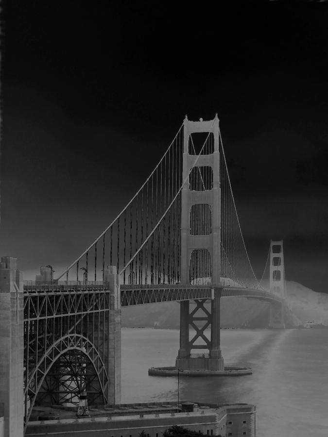 Golden Gate Bridge to Sausalito Photograph by Connie Fox
