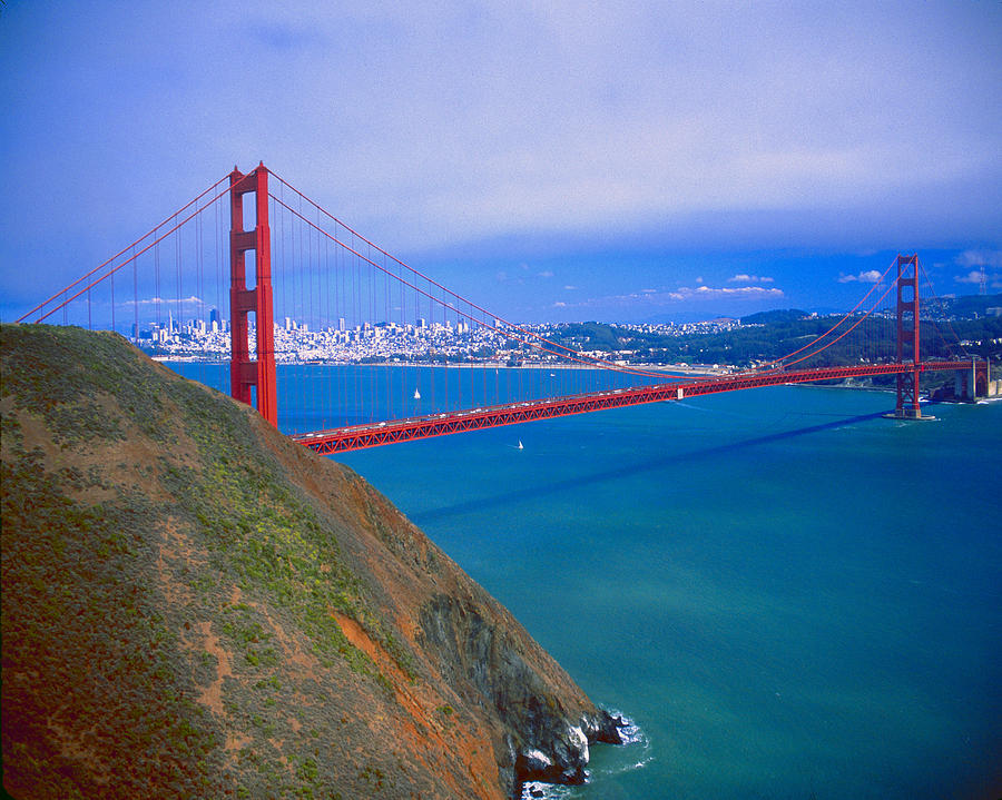 Golden Gate Bridge ver. - 3 Photograph by Larry Mulvehill