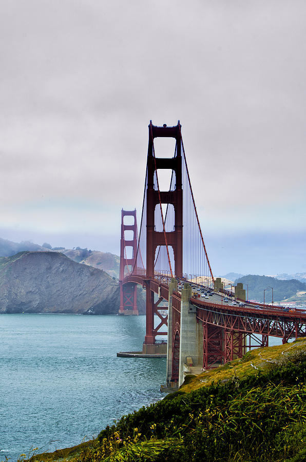 Golden Gate Bridge Photograph - Golden Gate Bridge View by Joseph Hollingsworth
