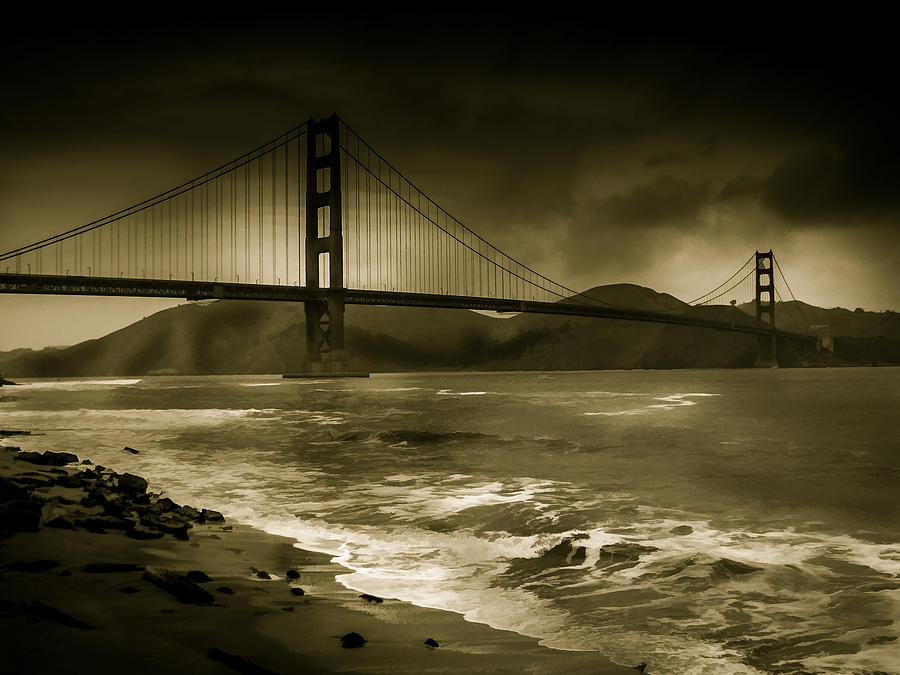 Golden Gate Photograph by Dean Ginther