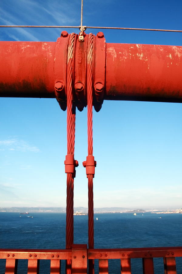 Golden Gate Fixing Photograph by Aidan Moran