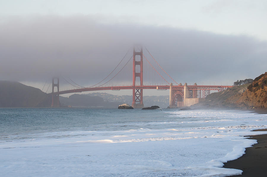 San Francisco Photograph - Golden Gate Fog by Weir Here And There