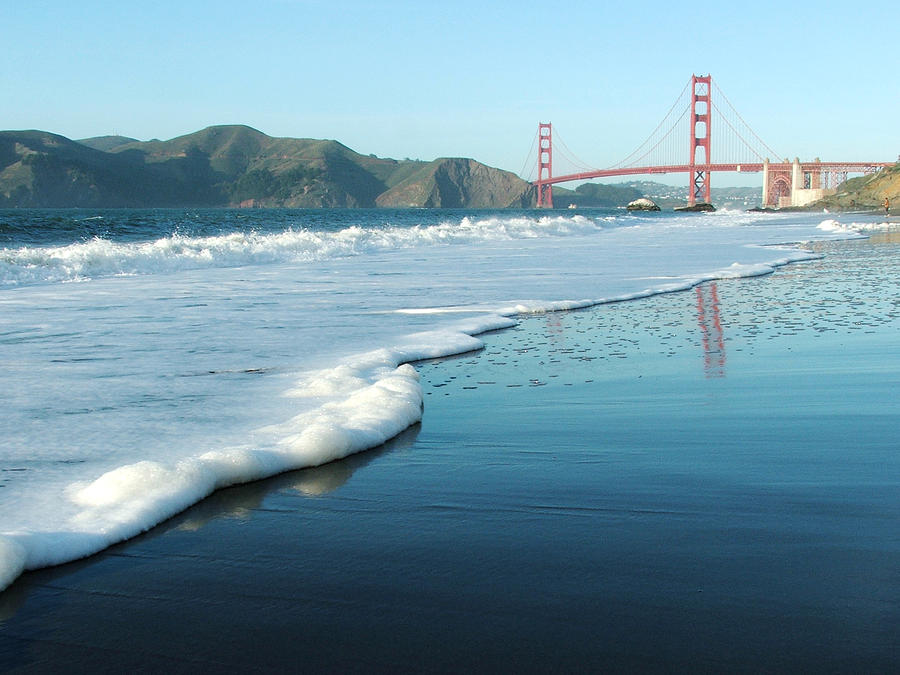 Baker Beach Photograph - Golden Gate From Baker Beach by Russell Anderson Baker Beach Photograph - Golden Gate From Baker Beach by Russell Anderson