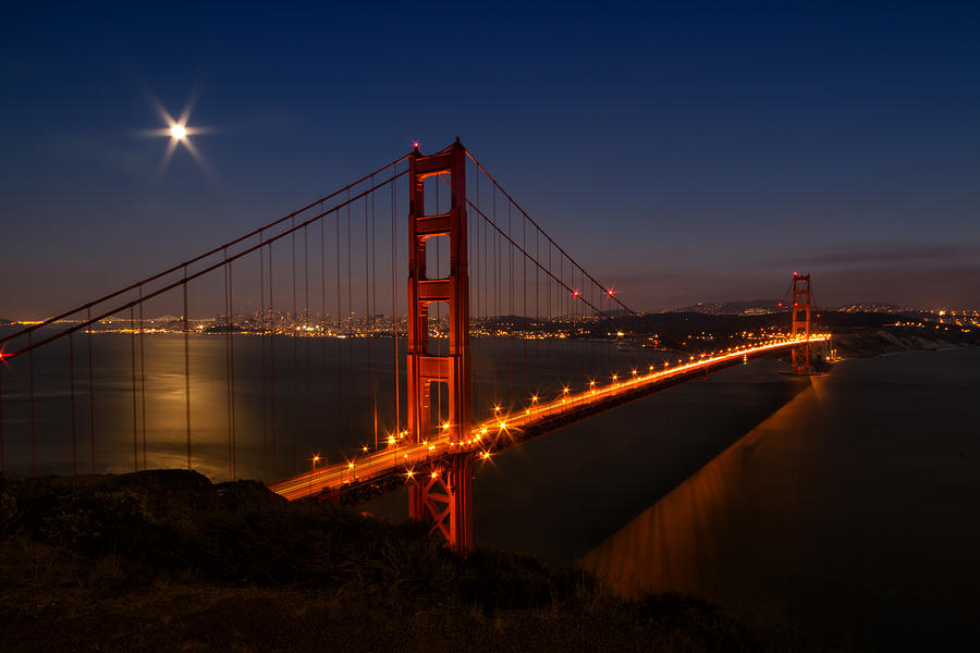 Golden Gate Photograph by Marzena Grabczynska Lorenc