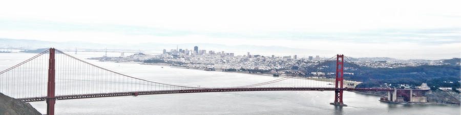 Golden Gate Photograph by Michaelalonzo Kominsky