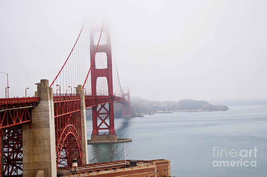 Golden Gate Misty Morning Photograph by Brenda Kean Golden Gate Misty Morning Photograph by Brenda Kean
