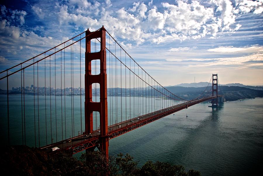 San Francisco Photograph - Golden Gate Open by Eric Tressler