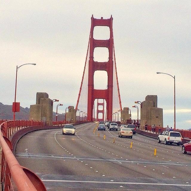 Golden Gate Perspectives Photograph by Karen Winokan