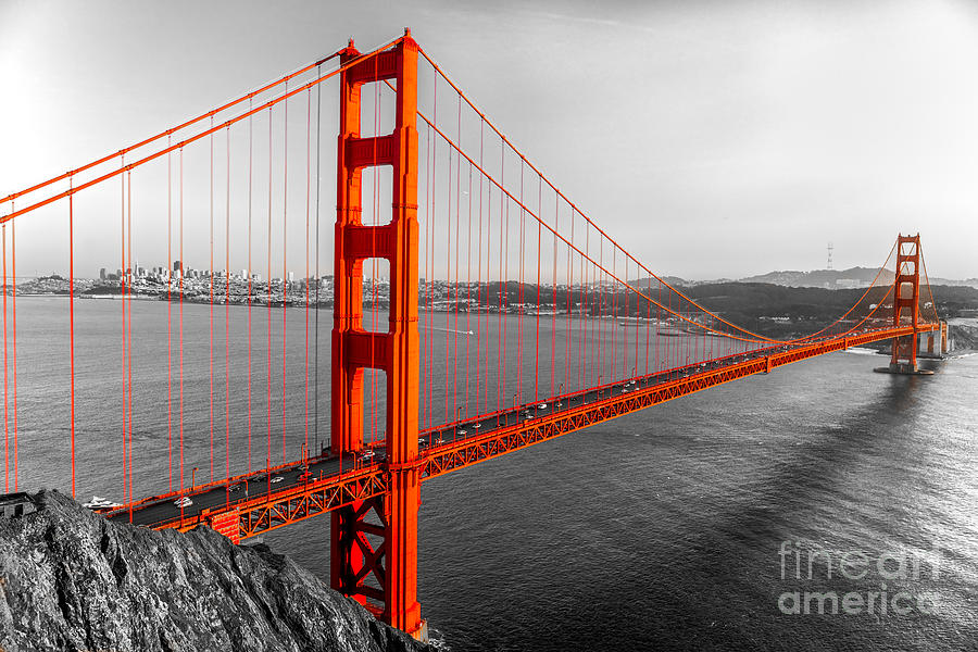 Golden Gate - San Francisco - California - USA Photograph by Luciano Mortula