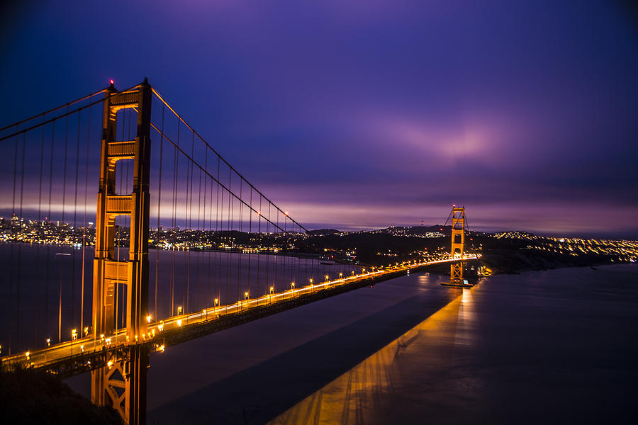 Golden Gate Bridge Photograph - Golden Gate Sunrise by Brandon McClintock