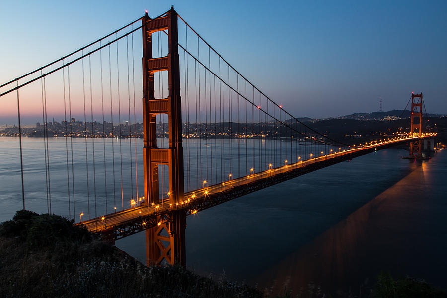 Golden Gate Sunrise Photograph by John Daly
